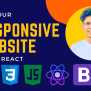 Build A Custom Responsive Website Using Html Css React By Bulachaudhry ...