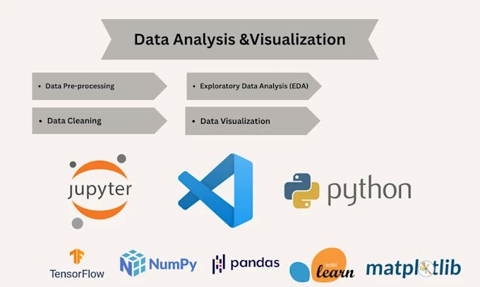 Do Data Visualization And Modeling Using Jupyter In Python By Niha Momin Fiverr - Vintage Image Collection - Desktop Quality