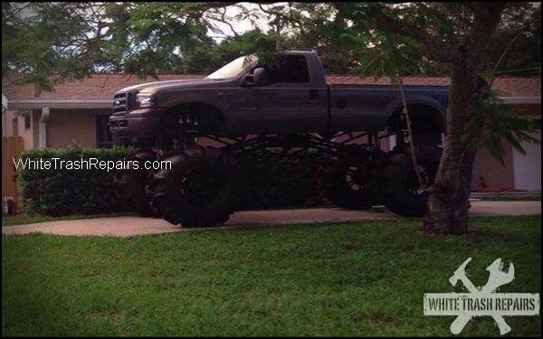 Lifted truck