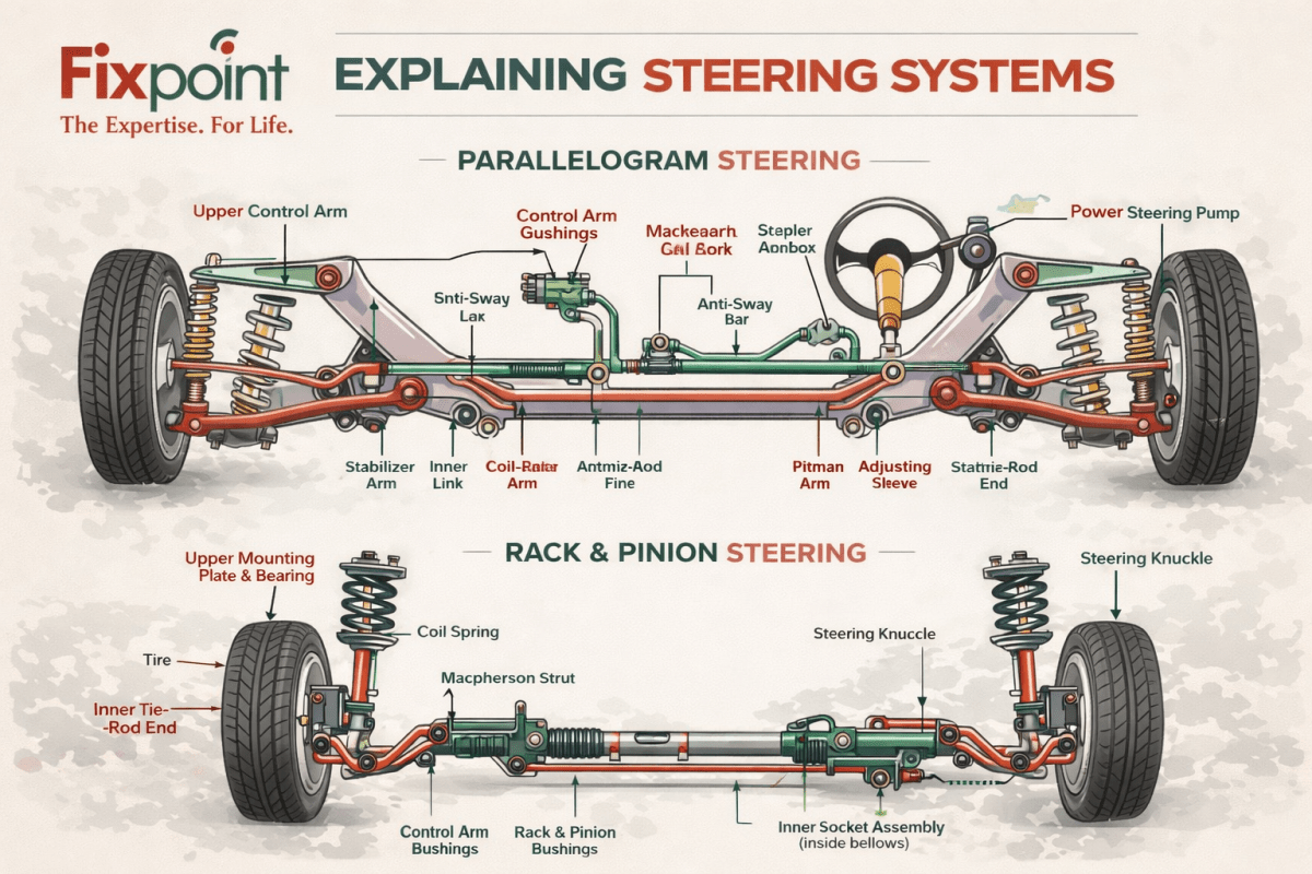 Fixpoint steering system service