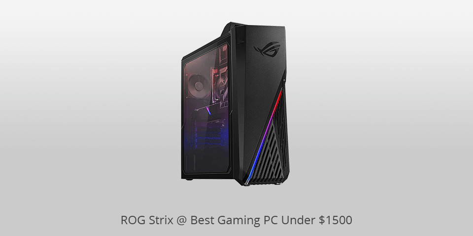 6 Best Gaming PCs Under 1500 In 2026 Rog Strix 