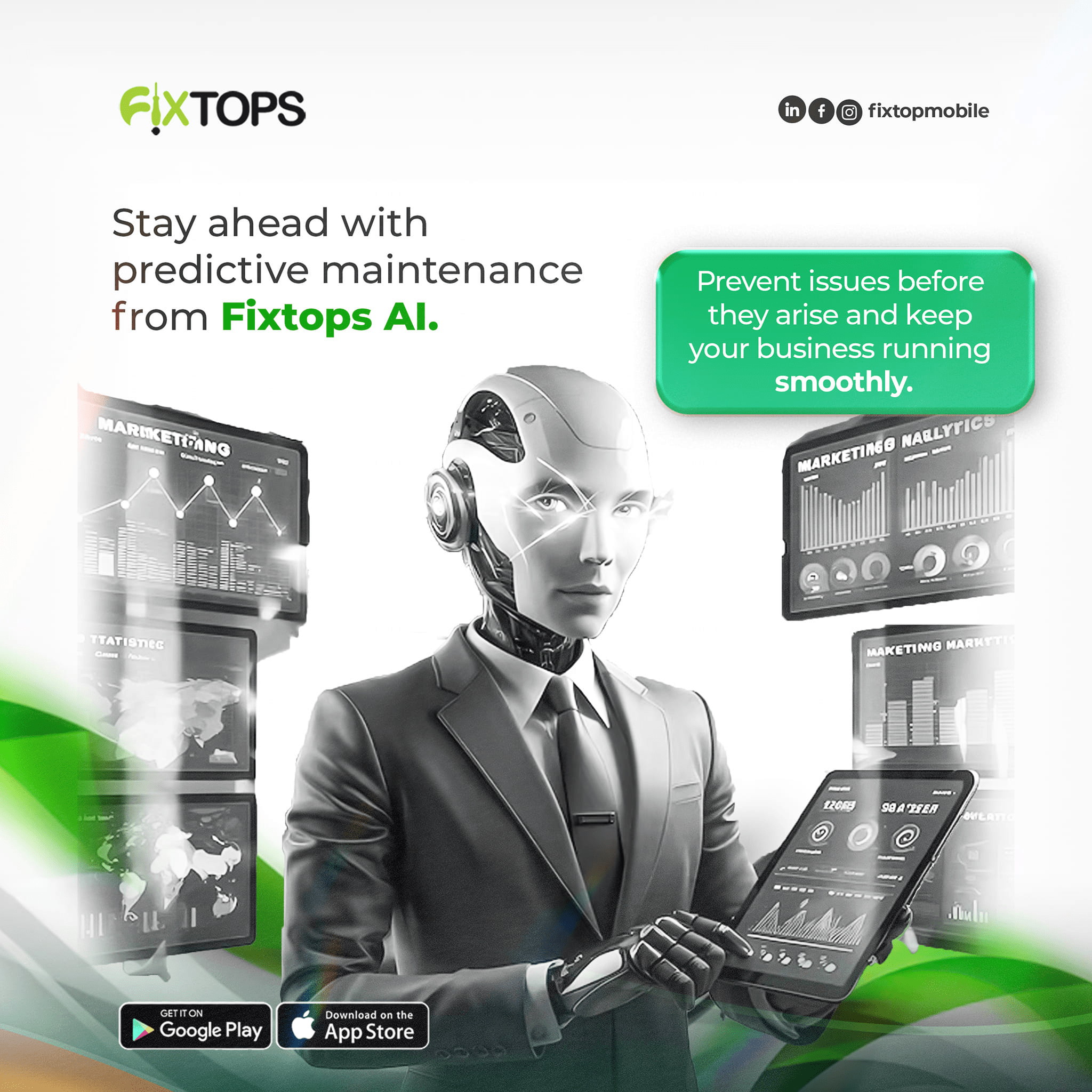 Stay ahead with Fixtops AI Predicts device maintenance