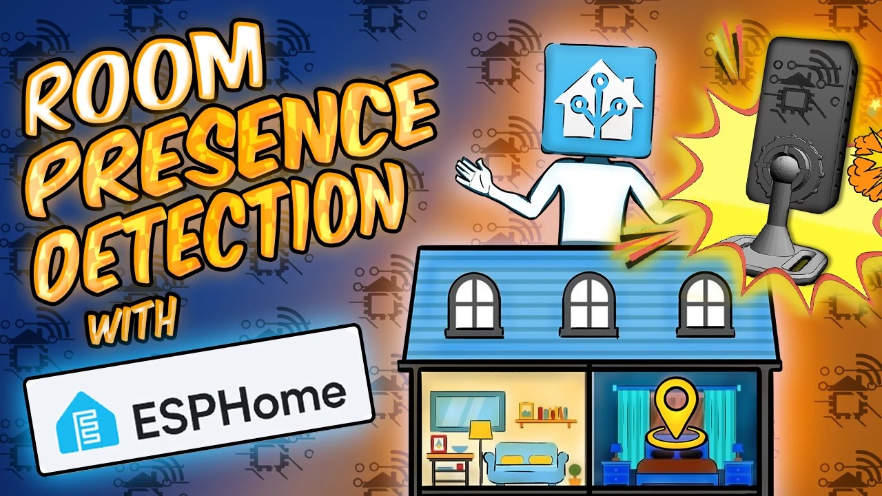 Room presence detection with esphome and home assistant