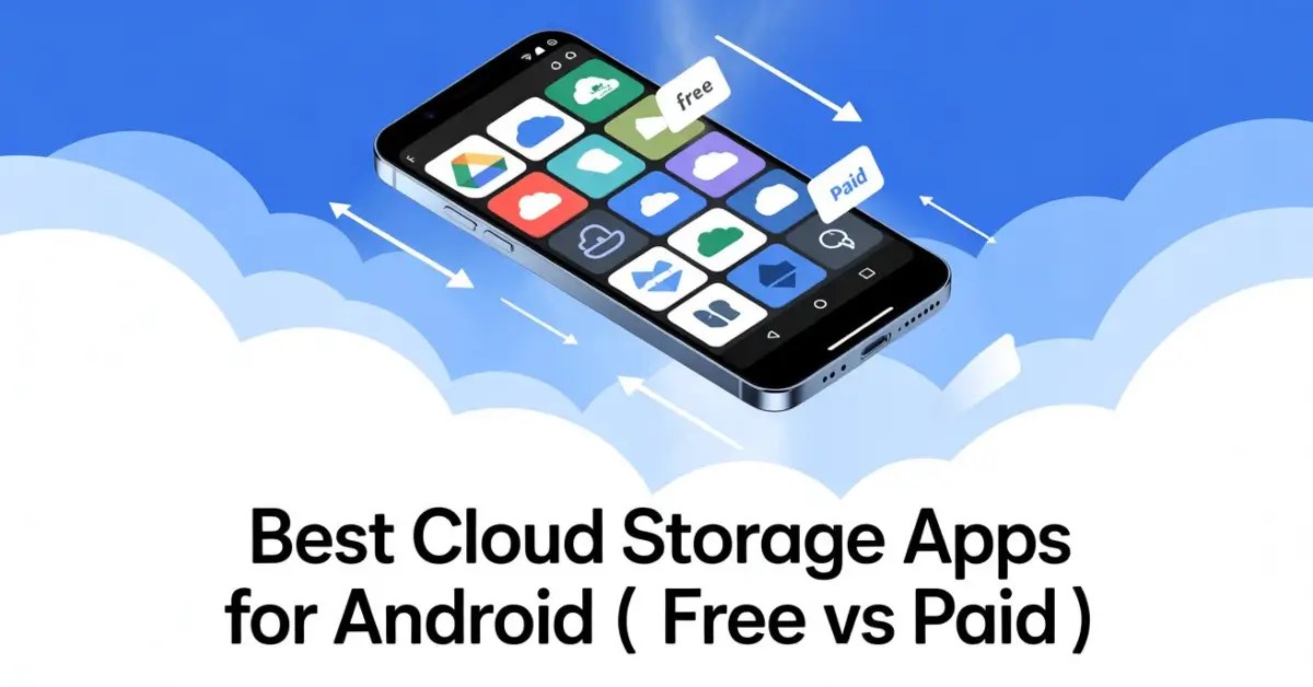 Best Cloud Storage Apps for Android (Free vs Paid)
