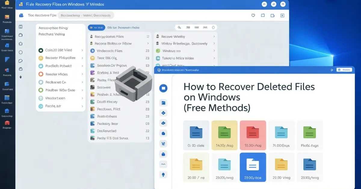How to Recover Deleted Files on Windows (Free Methods)