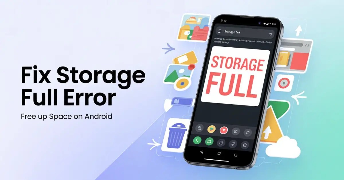 How to Fix Storage Full Error on Android Phones