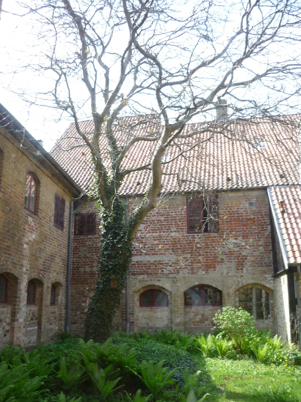 der Innenhof des Schwahlgangs