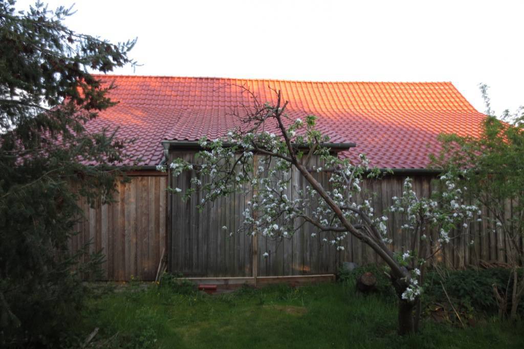 Rückansicht der Scheune