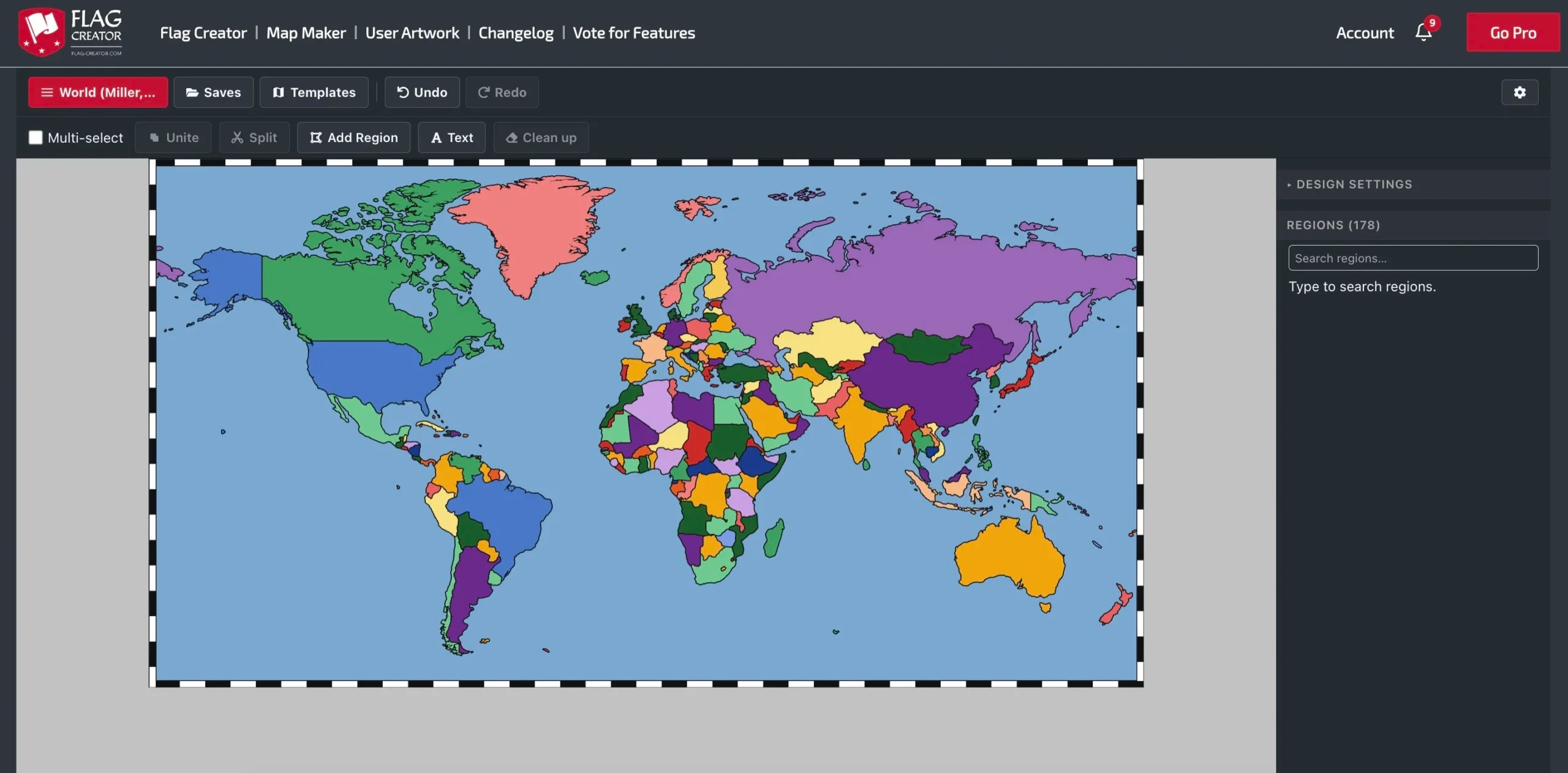 Map Maker Create Custom Flag Maps World Maps Flag Creator Map Maker By Flag Creator Scaled.webp