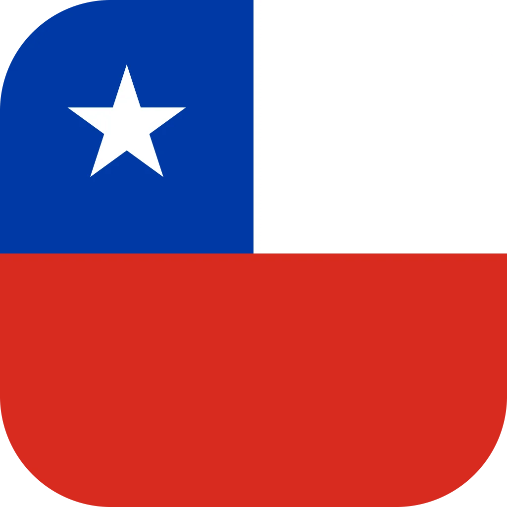 Brush strokes are drawn by hand. Flag Of Chile Flag Download