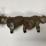 A backflow prevention device.