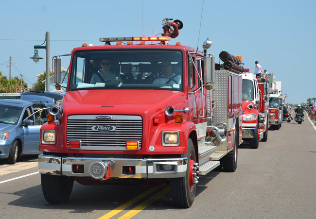 Controversy is again swirling over the Flagler Beach Fire Department. (© FlaglerLive)