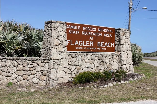 Gamble Rogers recreation area flagler beach