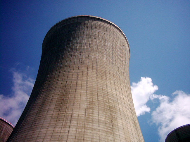 nuke-tower-shakedown The shape of Florida Power & Light's and Progress Energy's nuclear power shakedown. (Michal Brcak)