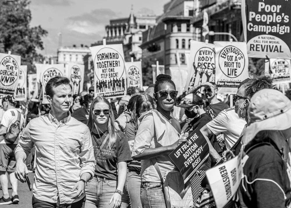 Mass Poor People’s and Low-Wage Workers Assembly and Moral March on Washington in June 2022. (Wikimedia Commons)