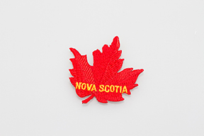 Newfoundland Red Maple Leaf Patch Flag Matrix - Best Nature Wallpapers in 8K