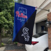 Phillies vs White Sox House Divided Flag, MLB House Divided Flag