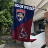 Panthers vs Coyotes House Divided Flag, NHL House Divided Flag
