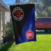 Raptors vs Pistons House Divided Flag, NBA House Divided Flag 2 Raptors vs Pistons House Divided Flag, NBA House Divided Flag, NBA House Divided Flag