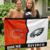 Bears vs Eagles House Divided Flag, NFL House Divided Flag 2 Bears vs Eagles House Divided Flag, NFL House Divided Flag, NFL House Divided Flag