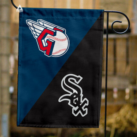 Guardians vs White Sox House Divided Flag, MLB House Divided Flag