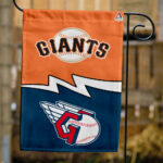 Giants vs Guardians House Divided Flag, MLB House Divided Flag