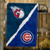 Guardians vs Cubs House Divided Flag, MLB House Divided Flag, MLB House Divided Flag
