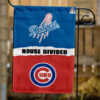 Dodgers vs Cubs House Divided Flag, MLB House Divided Flag, MLB House Divided Flag