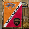 Knicks vs Cavaliers House Divided Flag, NBA House Divided Flag