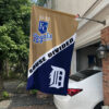 Royals vs Tigers House Divided Flag, MLB House Divided Flag