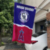 Rockies vs Angels House Divided Flag, MLB House Divided Flag 1 Rockies vs Angels House Divided Flag, MLB House Divided Flag