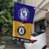 Rockies vs Athletics House Divided Flag, MLB House Divided Flag