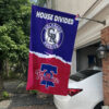 Rockies vs Phillies House Divided Flag, MLB House Divided Flag 1 Rockies vs Phillies House Divided Flag, MLB House Divided Flag