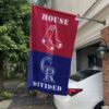 Red Sox vs Rockies House Divided Flag, MLB House Divided Flag 2 Red Sox vs Rockies House Divided Flag, MLB House Divided Flag