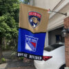 Panthers vs Rangers House Divided Flag, NHL House Divided Flag