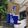 Astros vs Dodgers House Divided Flag, MLB House Divided Flag