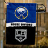 Sabres vs Kings House Divided Flag, NHL House Divided Flag