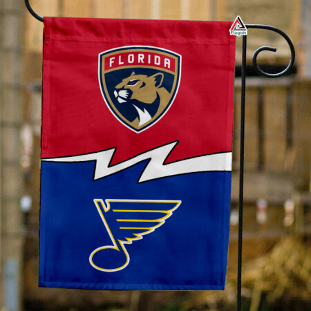 Panthers vs Blues House Divided Flag, NHL House Divided Flag