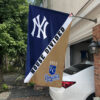 Yankees vs Royals House Divided Flag, MLB House Divided Flag 1 Yankees vs Royals House Divided Flag, MLB House Divided Flag