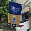 Rays vs Royals House Divided Flag, MLB House Divided Flag