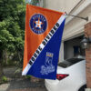 Astros vs Royals House Divided Flag, MLB House Divided Flag 1 Astros vs Royals House Divided Flag, MLB House Divided Flag