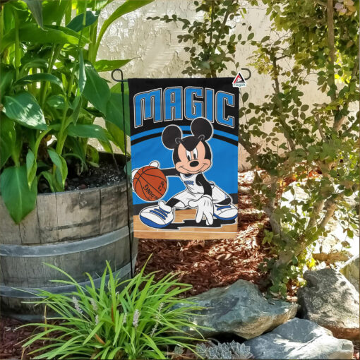 Orlando Magic x Mickey Basketball Flag, NBA Premium Flag Orlando Magic x Mickey Basketball Flag, NBA Premium Flag