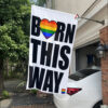 Born This Way Flag, Gay LGBT Trans Pride Flag, Love Wins Home Decoration 3 Born This Way Flag, Gay LGBT Trans Pride Flag, Love Wins Home Decoration