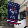 Patriotic 4th of July Garden Flag, Housewarming Gift, America Independence Day Flag 4 Patriotic 4th of July Garden Flag, Housewarming Gift, America Independence Day Flag
