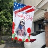 Sloth Patriotic 4th Of July American Flag, Sloth Happy Independence Day Flag 3 2 July 4th Sloth