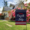Patriotic 4th of July Garden Flag, Housewarming Gift, America Independence Day Flag 3 Patriotic 4th of July Garden Flag, Housewarming Gift, America Independence Day Flag
