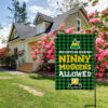 No Cotton Headed Ninny Muggins Allowed Flag, Funny Christmas Garden Flag, The Elf Yard Flag 4 No Cotton Headed Ninny Muggins Allowed Flag, Funny Christmas Garden Flag, The Elf Yard Flag