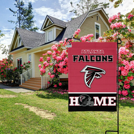 Atlanta Falcons Football Flag, Freddie Falcon Mascot Personalized Football Fan Welcome Flags, Custom Family Name NFL Decor Atlanta Falcons Football Flag, Freddie Falcon Mascot Personalized Football Fan Welcome Flags, Custom Family Name NFL Decor