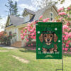 Dachshunds Dog St Patricks Day House Flag, Shamrock Saint Patricks Flag for Garden and Home Decorations 1 4 Patrick 4