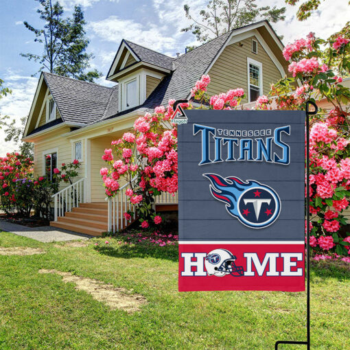 Tennessee Titans Football Flag, T-Rac Mascot Personalized Football Fan Welcome Flags, Custom Family Name NFL Decor Tennessee Titans Football Flag, T-Rac Mascot Personalized Football Fan Welcome Flags, Custom Family Name NFL Decor